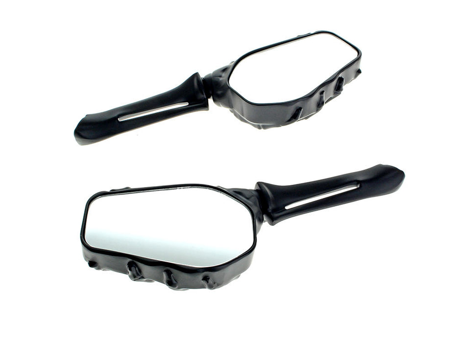 Skeleton Hand Mirrors - Black