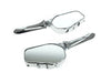 Skeleton Hand Mirrors - Chrome