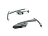 Scythe Mirrors with Blade Stem - Chrome