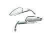 Scythe Mirrors with Blade Stem - Chrome