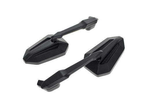 Extremity Mirrors with Adjustable Stem - Black