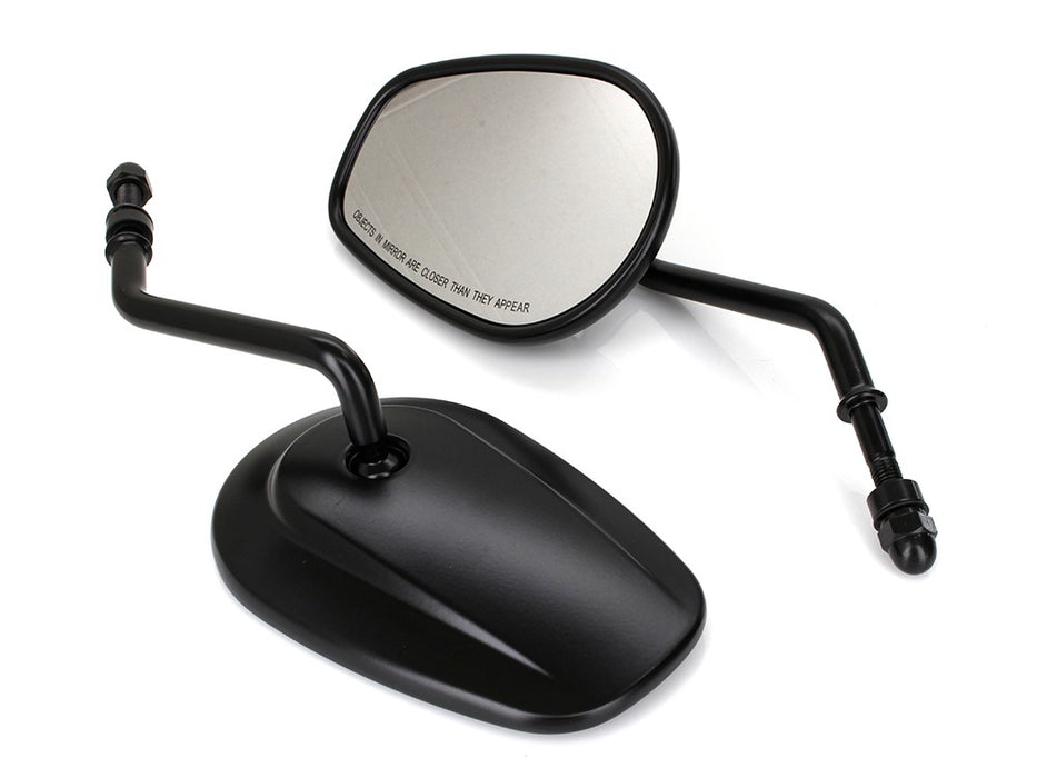 OEM H-D 2003up Style Mirrors - Matte Black