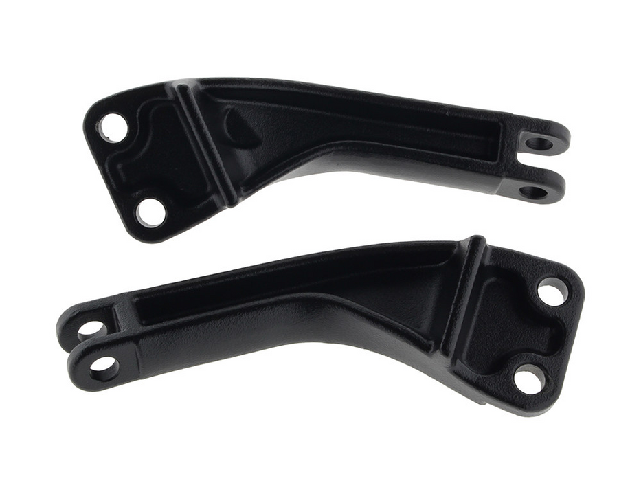 Passenger Footpeg Mount Kit – Wrinkle Black. Fits Dyna 2006-2017.