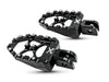MX Evolution Footpegs - Black. Fits Softail 2018up Front Rider