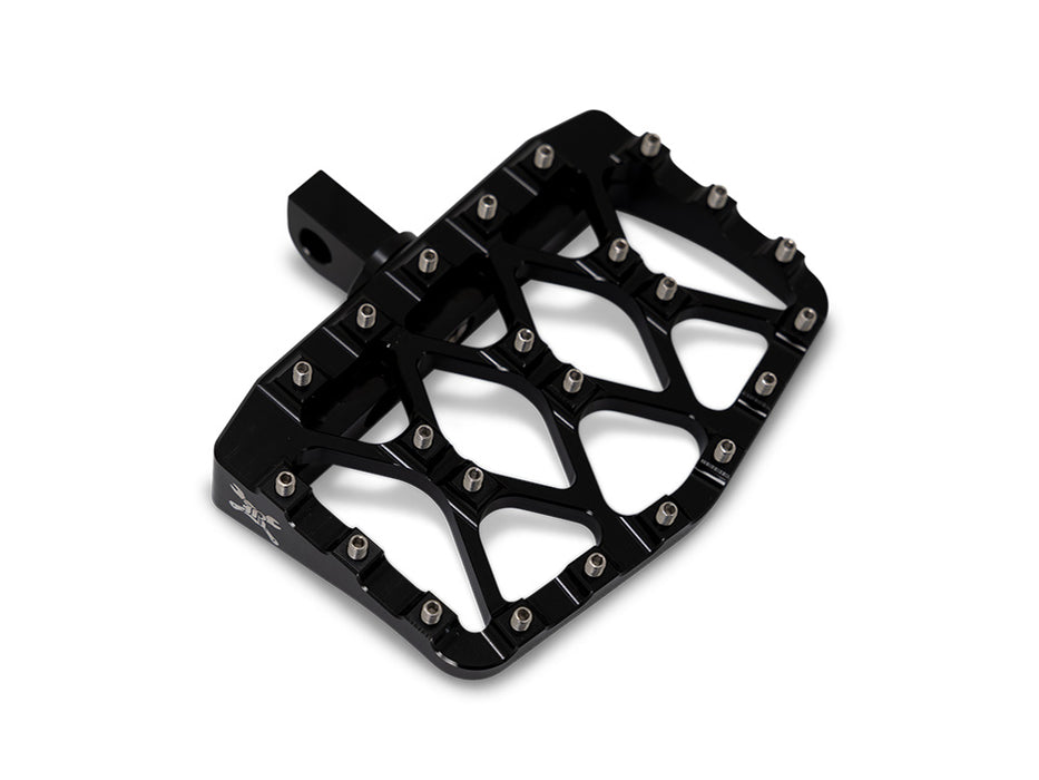MX Evolution Mini Floorboards with HD Male Mount - Black