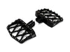 MX Evolution Mini Floorboards - Black. Fits Softail 2018up Front Rider