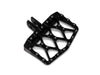 MX Evolution Mini Floorboards - Black. Fits Softail 2018up Front Rider