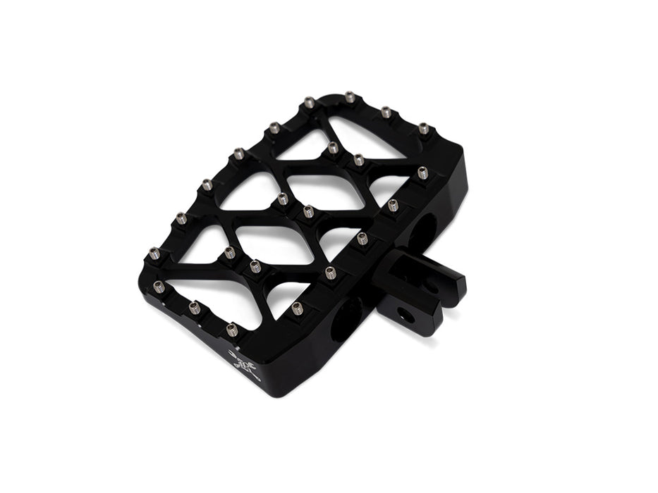 MX Evolution Mini Floorboards - Black. Fits Softail 2018up Front Rider