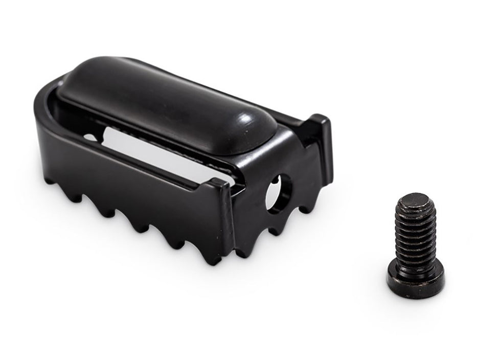 MX Style Shift Peg - Black. Fits H-D.