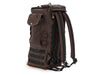 Sissy Bar Backpack - Dark Oak Wet Waxed.