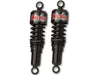 10-1/2in. Slammer Rear Shock Absorbers - Black. Fits Sportster 1988-2003.