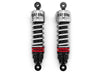 10-1/2in. Slammer Plus Rear Shock Absorbers - Chrome. Fits Dyna 1991-2017.