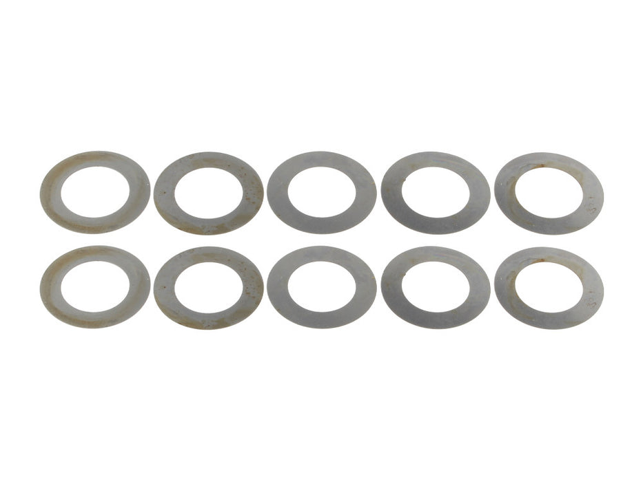 +0.007in. Rocker Arm Shim - Pack of 10. Fits Big Twin 1966-1984.