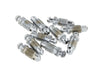 3/8in. unf Caliper Bleed Screw - Chrome - Pack of 10.