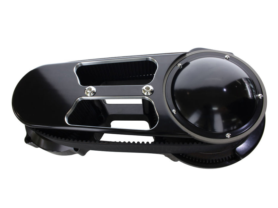 2-3/4in. Open Primary Belt Drive Kit - Black. Fits Softail 2007-2017 & Dyna 2006-2017.