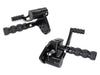 Standard Length Forward Controls - Black. Fits Softail 1984-1999 & 4Spd Big Twins 1936-1986