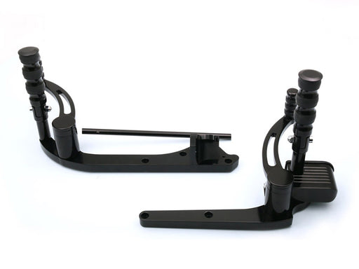 GMA Forward Controls by BDL. Black Finish. Fits Street 500 2016-2020.