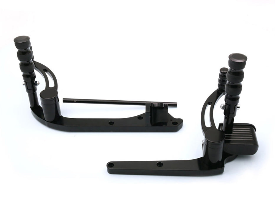 GMA Forward Controls by BDL. Black Finish. Fits Street 500 2016-2020.
