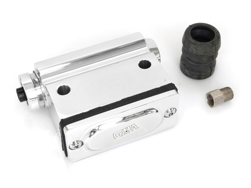 Kelsey Hayes Style Rear Brake Master Cylinder with 5/8in. Bore - Chrome. Fits FX 1980-1983, FXWG 1980-1982 & Sportster 1980-1981.