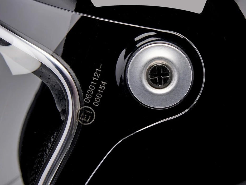 Hardware Kit - Black Screw with Silver Baseplate. Fits Biltwell Tahoe Helmet