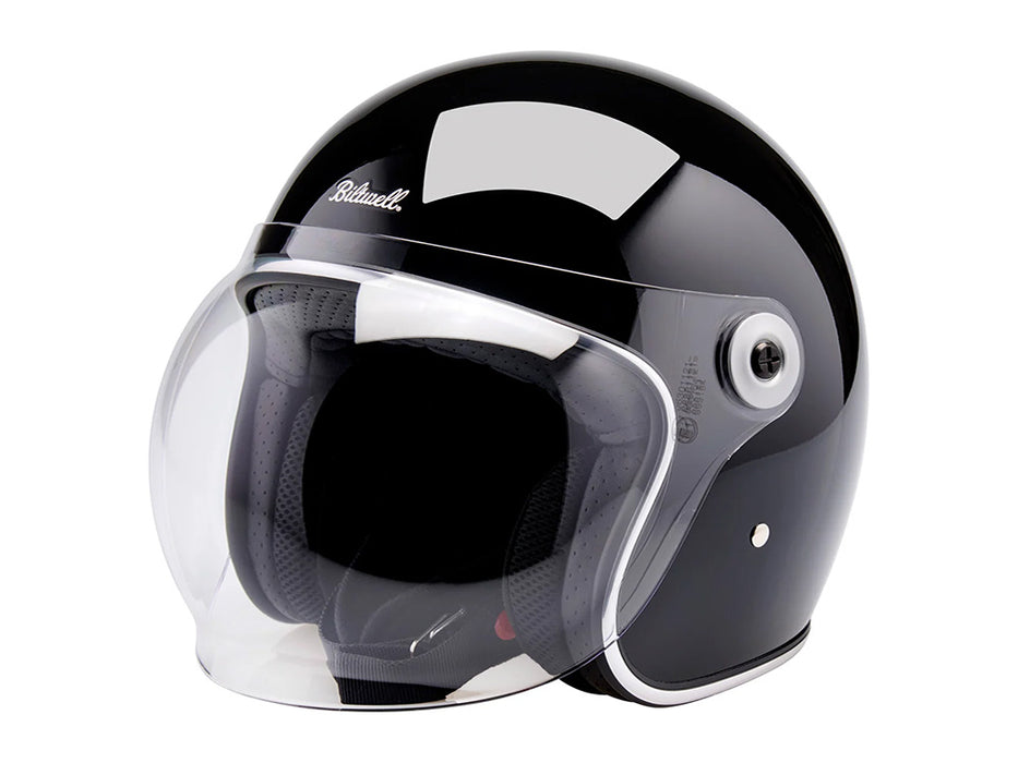 Hardware Kit - Black Screw with Silver Baseplate. Fits Biltwell Tahoe Helmet