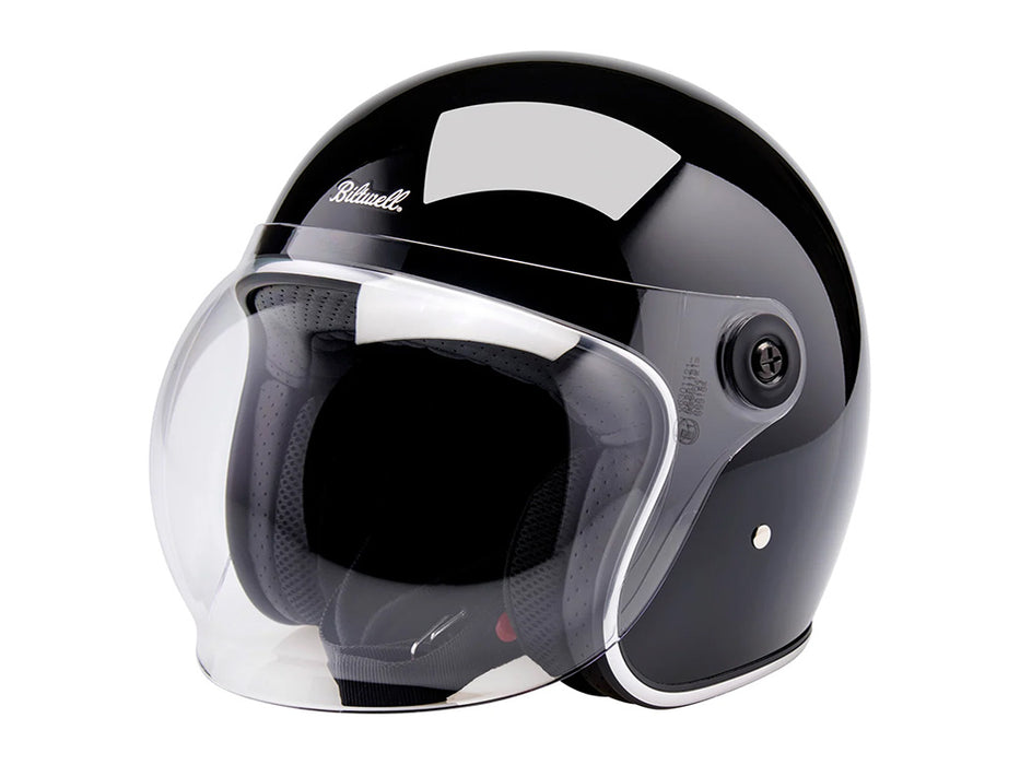 Hardware Kit - Black Screw with Black Baseplate. Fits Biltwell Tahoe Helmet