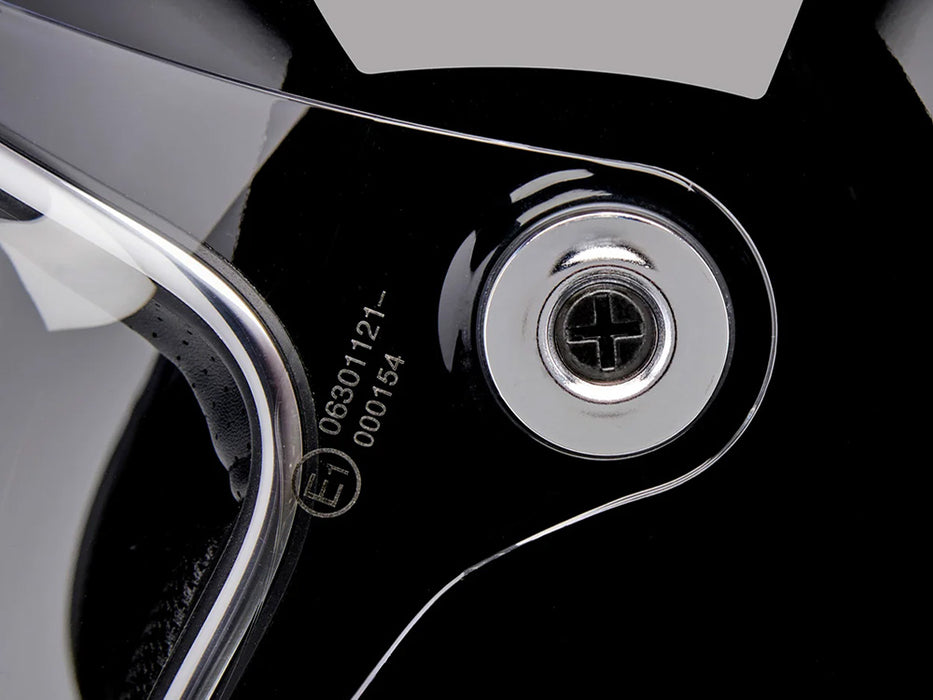 Hardware Kit - Black Screw with Chrome Baseplate. Fits Biltwell Tahoe Helmet