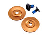 Hardware Kit - Black Screw with Bronze Baseplate. Fits Biltwell Tahoe Helmet