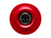 Hardware Kit - Black Screw with Red Baseplate. Fits Biltwell Tahoe Helmet