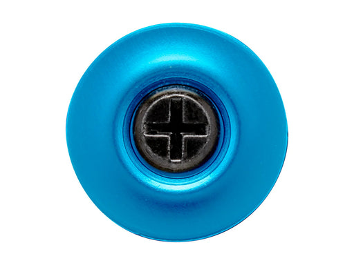 Hardware Kit - Black Screw with Blue Baseplate. Fits Biltwell Tahoe Helmet