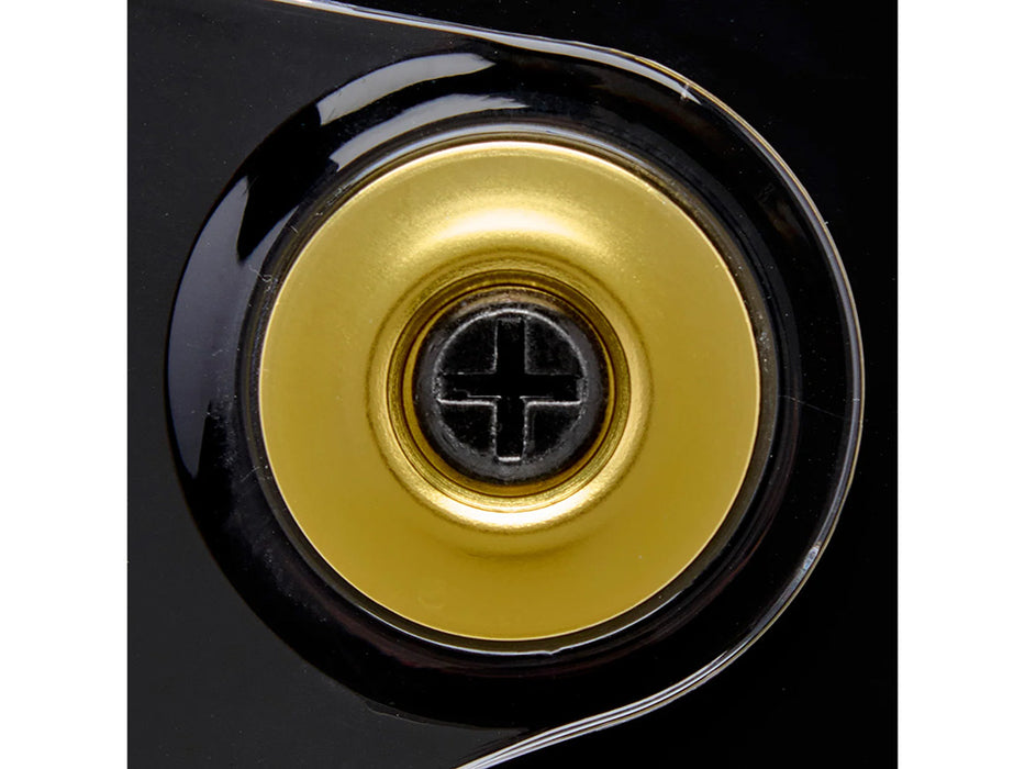Hardware Kit - Black Screw with Gold Baseplate. Fits Biltwell Tahoe Helmet