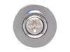 Hardware Kit - Stainless Screw with Chrome Baseplate. Fits Biltwell Tahoe Helmet