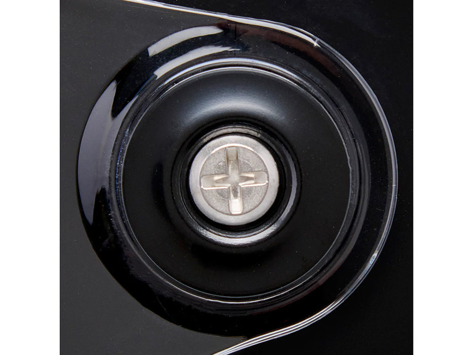 Hardware Kit - Stainless Screw with Black Baseplate. Fits Biltwell Tahoe Helmet