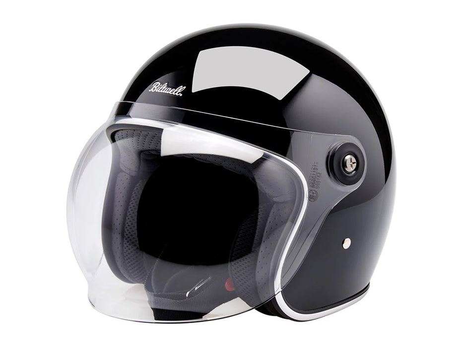 Hardware Kit - Stainless Screw with Black Baseplate. Fits Biltwell Tahoe Helmet