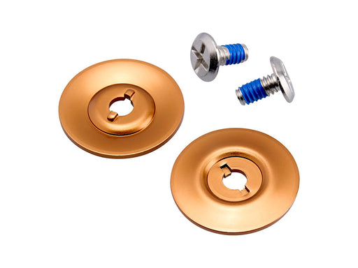 Hardware Kit - Stainless Screw with Bronze Baseplate. Fits Biltwell Tahoe Helmet