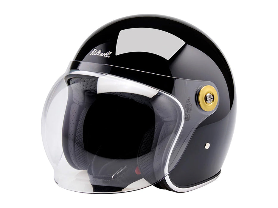 Hardware Kit - Stainless Screw with Gold Baseplate. Fits Biltwell Tahoe Helmet