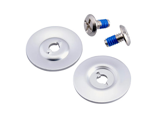 Hardware Kit - Stainless Screw with Silver Baseplate. Fits Biltwell Tahoe Helmet