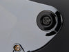 Hardware Kit - Black Screw with Black Baseplate. Fits Biltwell Gringo S and Lane Splitter Helmets
