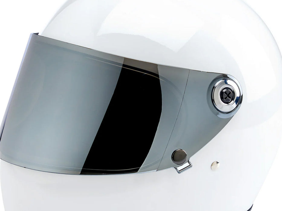 Hardware Kit - Black Screw with Chrome Baseplate. Fits Biltwell Gringo S and Lane Splitter Helmets