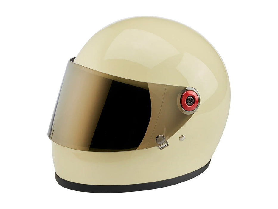 Hardware Kit - Black Screw with Red Baseplate. Fits Biltwell Gringo S and Lane Splitter Helmets