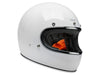 Gringo Helmet - Gloss White with ECE R22.06 Compliance