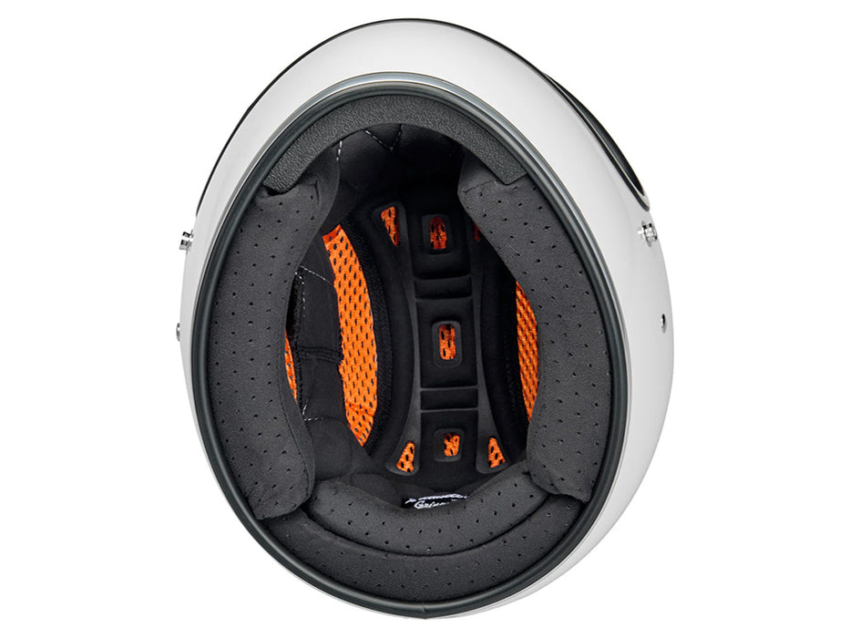 Gringo Helmet - Gloss White with ECE R22.06 Compliance