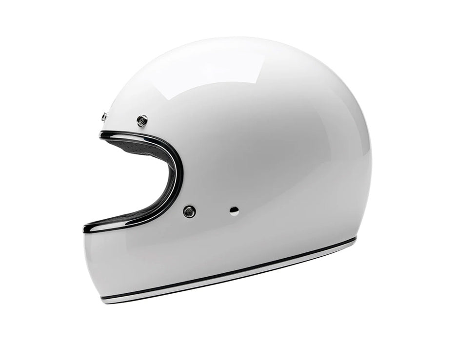 Gringo Helmet - Gloss White with ECE R22.06 Compliance