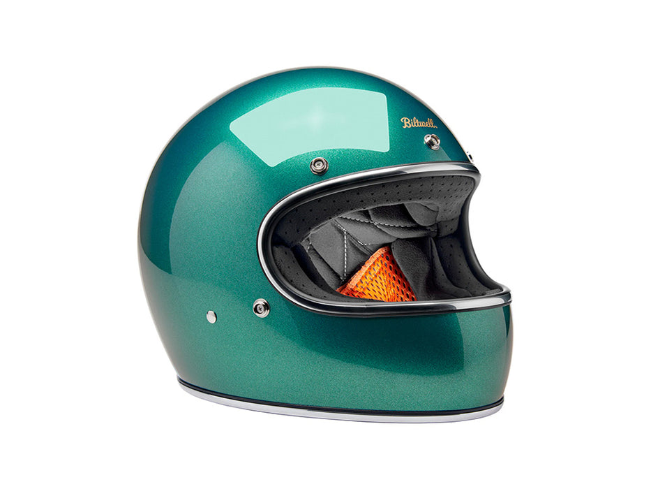 Gringo Helmet - Metallic Catalina with ECE R22.06 Compliance