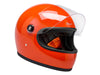 Gringo S Helmet - Gloss Hazard Orange with ECE R22.06 Compliance