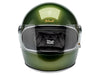 Gringo S Helmet - Metallic Dart Green with ECE R22.06 Compliance