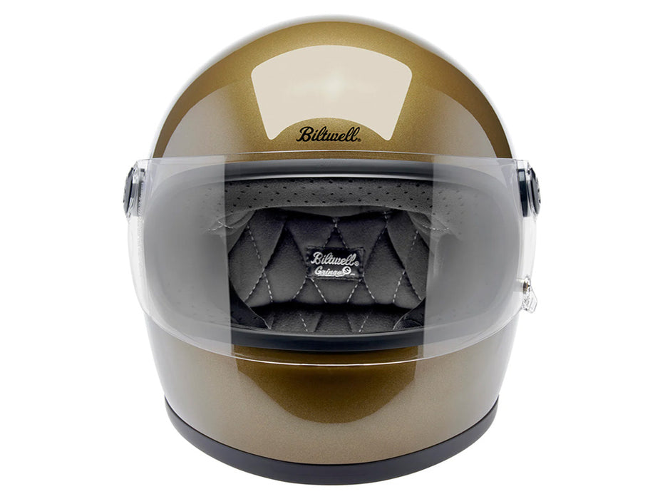 Gringo S Helmet - Metallic Ugly Gold with ECE R22.06 Compliance