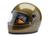 Gringo S Helmet - Metallic Ugly Gold with ECE R22.06 Compliance