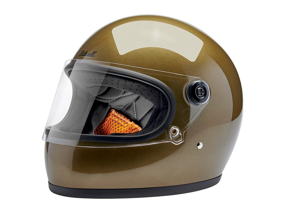 Gringo S Helmet - Metallic Ugly Gold with ECE R22.06 Compliance
