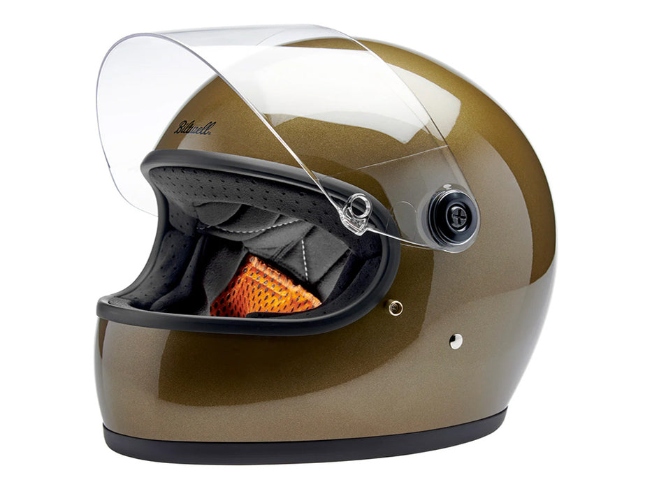 Gringo S Helmet - Metallic Ugly Gold with ECE R22.06 Compliance